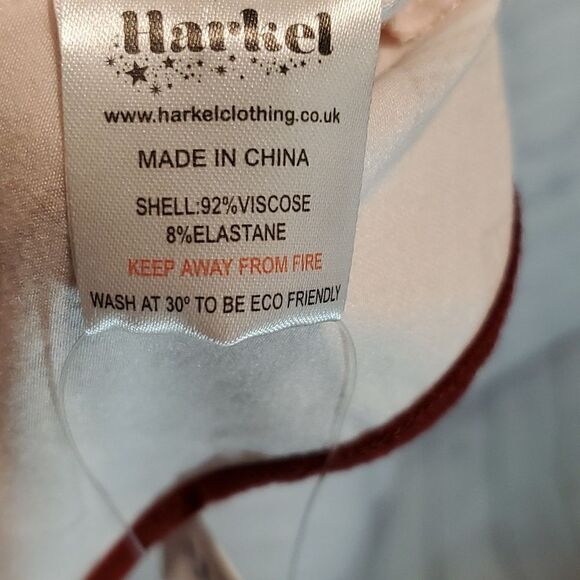 Harkel Maple Jersey Dress in pink dogwood mix NWT - Picture 13 of 13